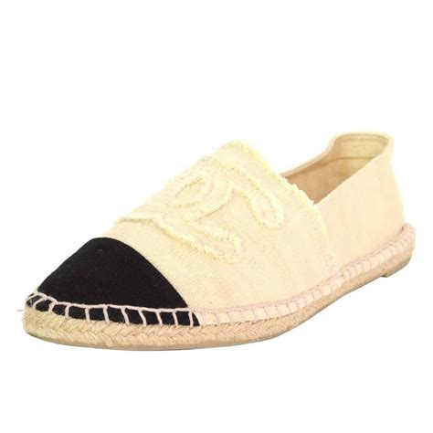 chanel espadrilles canvas black|Chanel espadrilles price euro.